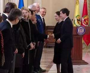 Nicuşor Dan, la ceremonia de la Cotroceni dedicată domnitorului Grigore Alexandru Ghyka